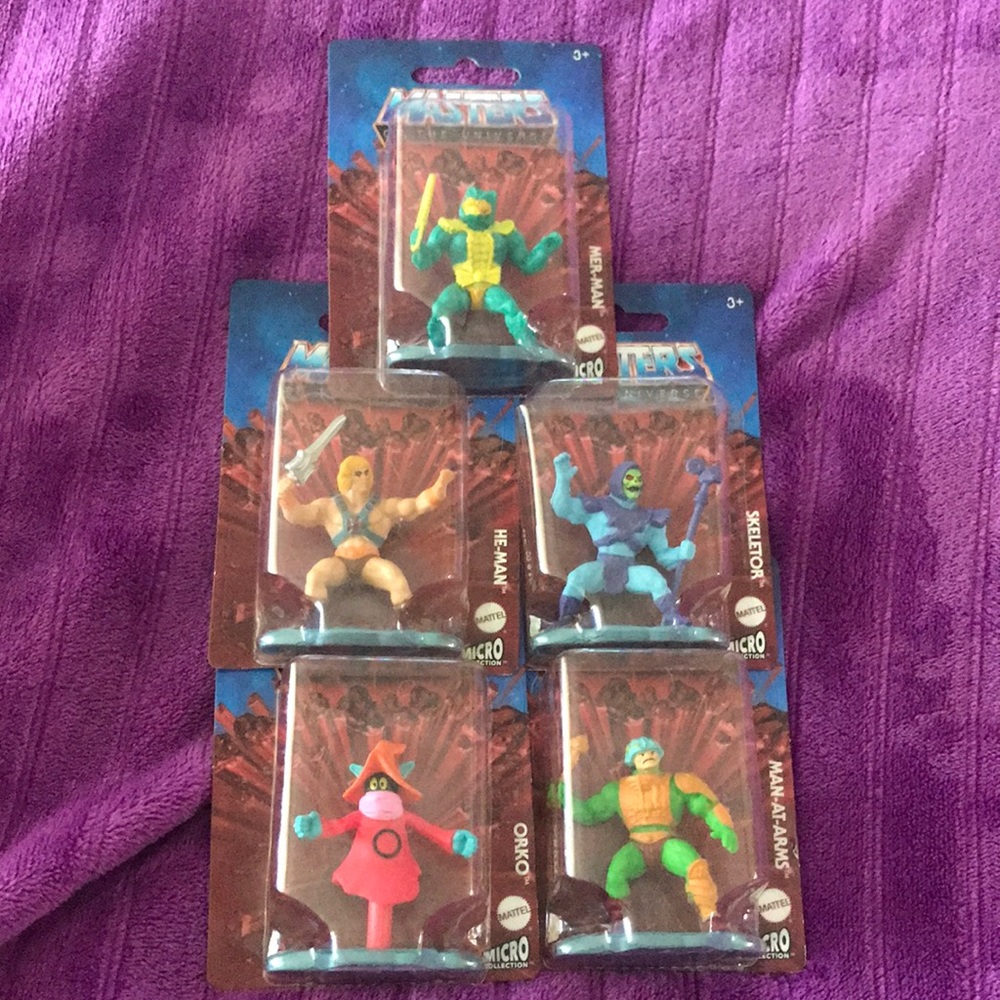 Masters of the Universe Micro Collection Set of 5